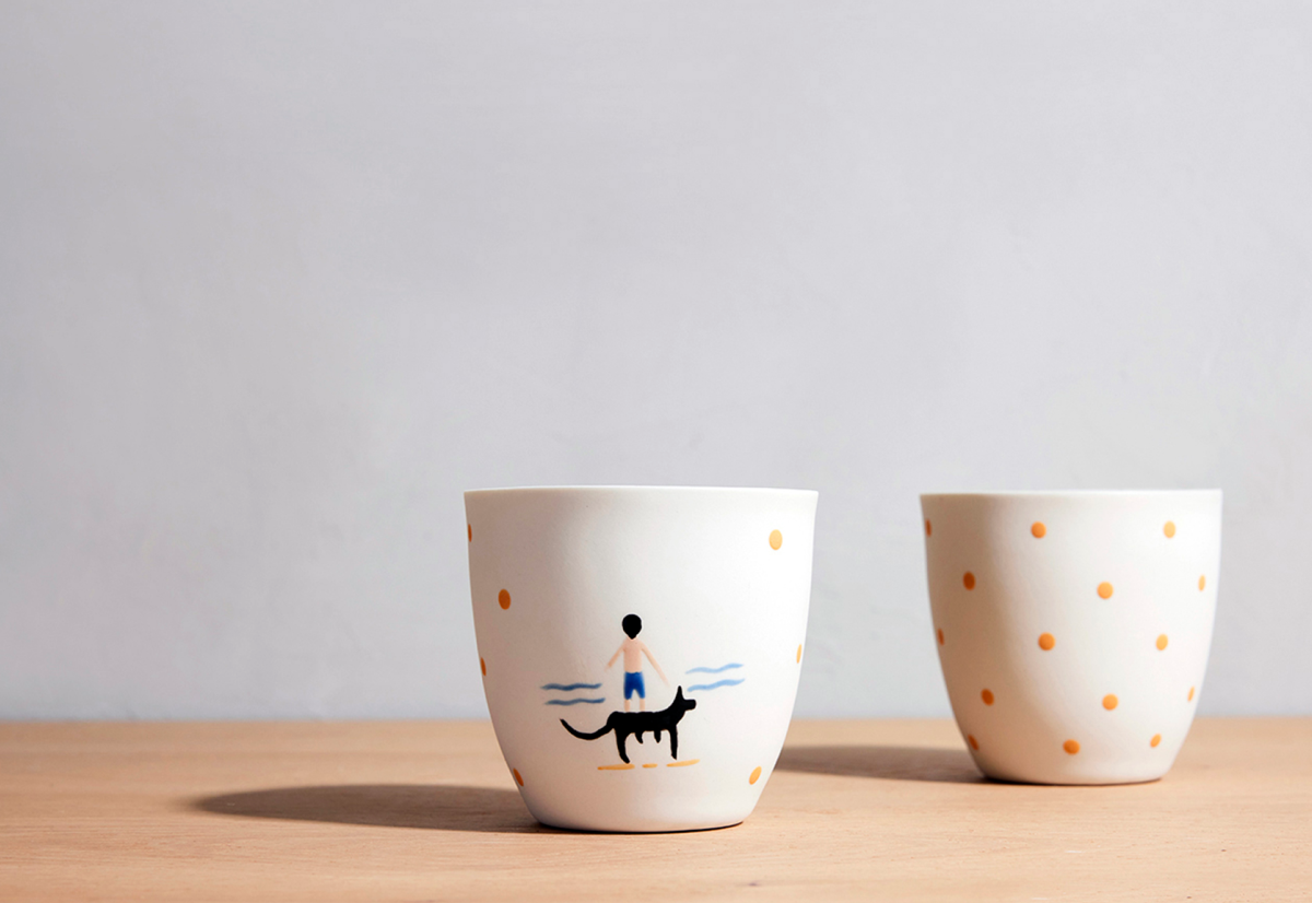 Paws and Coffee Cup